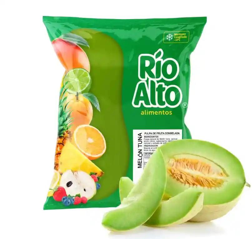 Pulpa De Melon Tuna 1 Kilo Marca Rio Alto