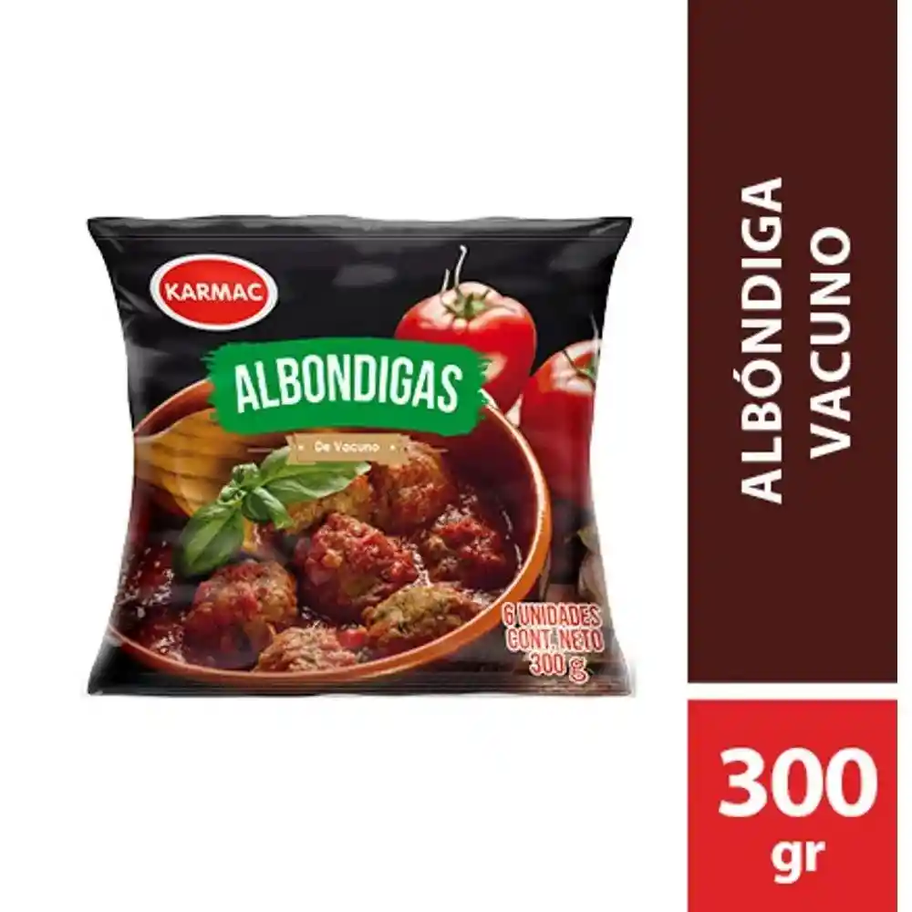 Albondiga Bolsa De 300 Grs Karmac