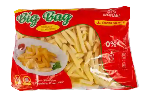 Papas Pre Fritas Baston 12mm Bolsa 2,5 Marca Big Bag