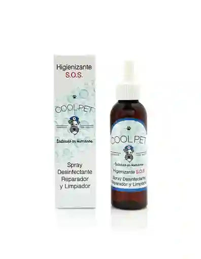 Cool Pet Higienizante S.o.s. Spray Desinfectante Reparador Y Limpiador 150 Ml
