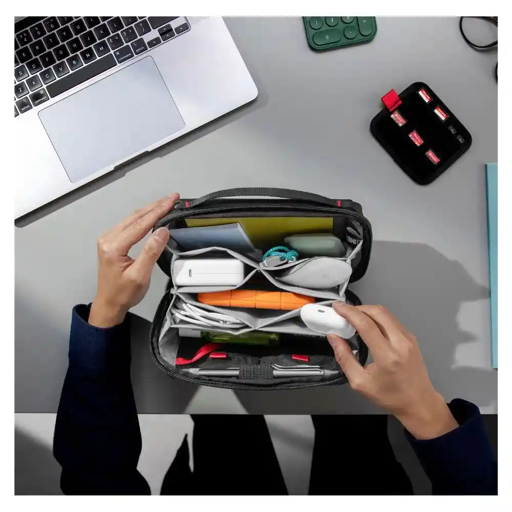 Tomtoc Estuche Organizador De Accesorios Estilo Acordeón