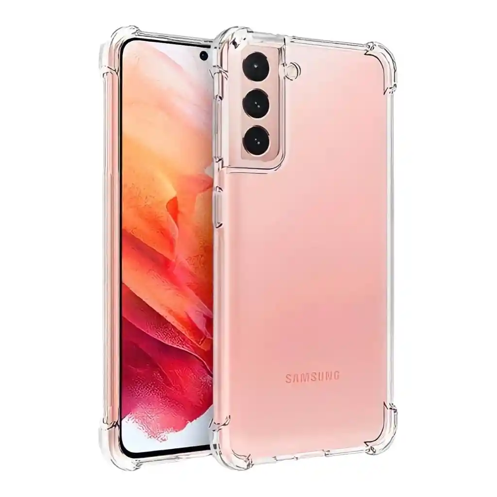 Carcasa Par Samsung S23 Plus Transparente Con Bordes Reforzados