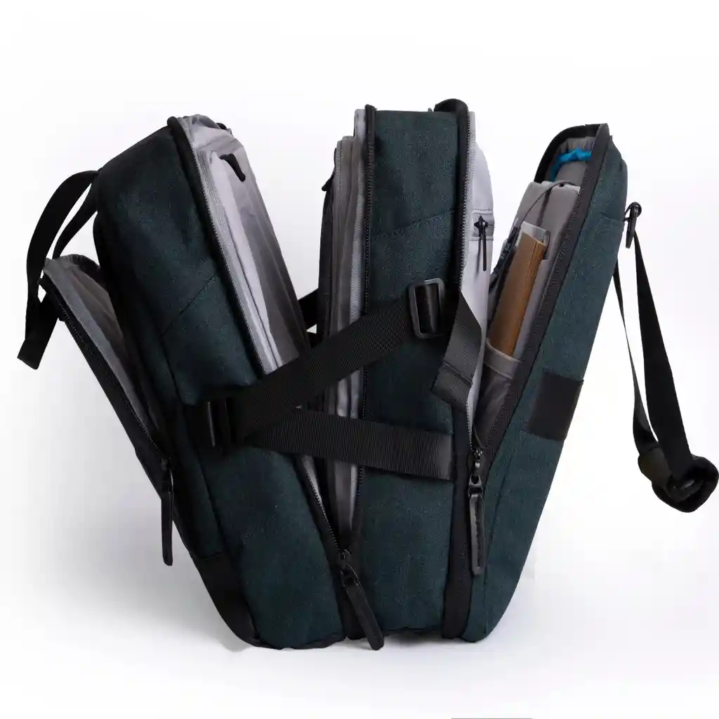 Bagsmart Maletín De Viaje Falco Para Laptop De 15.6"- Azul