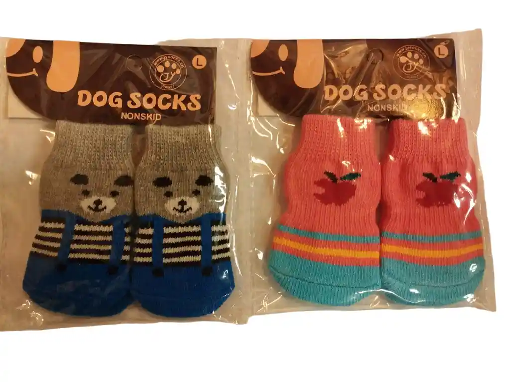 Wonder Dog - Calcetines Para Perros Talla L (90x30 Mm) Colores Segun Disponibilidad