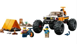 Lego City Auto Todoterreno 4x4 Aventurero 252 Piezas 60387