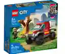 Lego City Camión De Rescate 4x4 De Bomberos 97 Piezas 60393