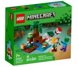 Lego Minecraft La Aventura En El Pantano 65 Piezas 21240