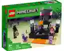 Lego Minecraft El Combate En El End 252 Piezas 21242