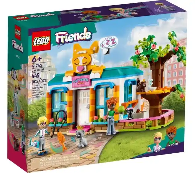 Lego Friends Hotel Felino 445 Piezas 41742