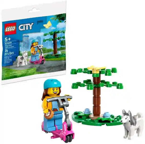Lego City Parque Canino Y Patineta 24 Piezas 30639