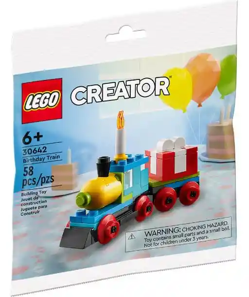 Lego Creator Tren De Cumpleaños 58 Piezas 30642