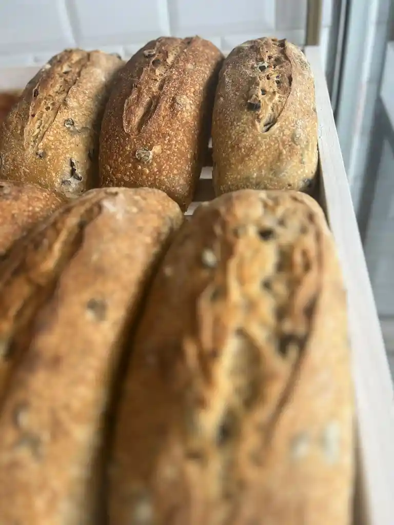 Hogaza En Molde Aceituna Integral