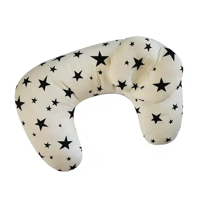 Cojin Almohada U De Lactancia Maternal Bebe (estrellas)