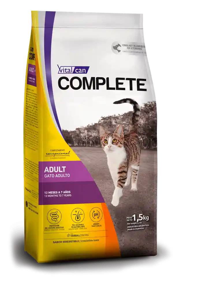 Alimento De Gato Adulto Complete 15 Kg