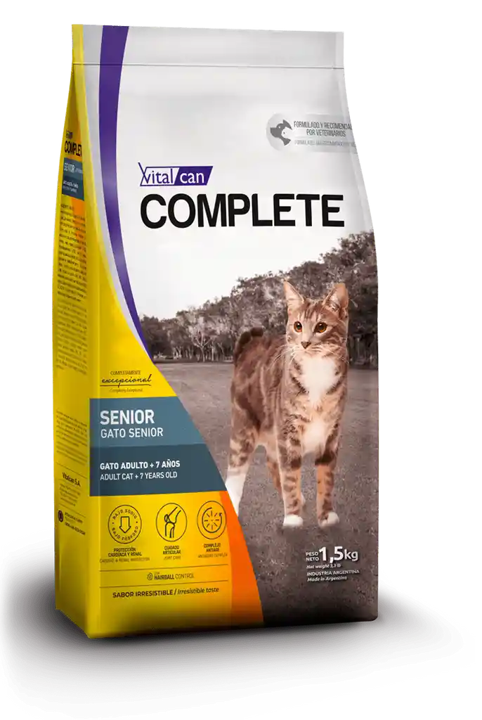 Alimento Gato Senior Complete 7,5 Kg