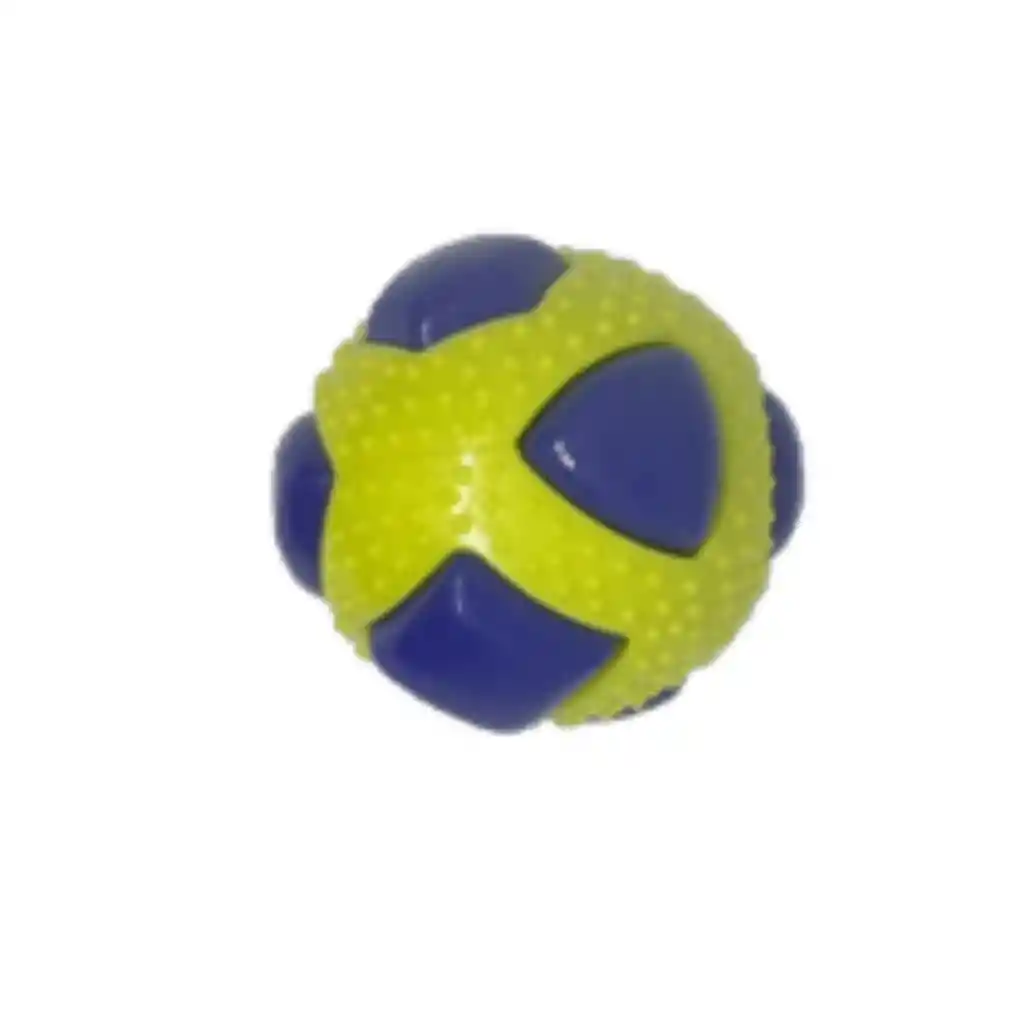 Pelota Para Perros Resistente Verde Y Azul