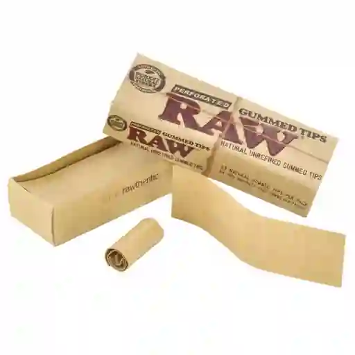 Tips De Carton Prepicados Y Con Goma Raw (33 Boquillas)