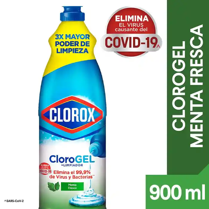 Clorox Cloro en Gel Menta Fresca