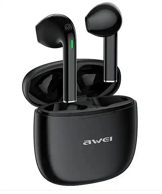 Audifono Awei True Wireless T26 Pro Bluetooth 5.3 Negro