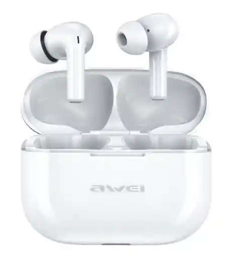 Audifono Awei T1 Pro Tws In Ear Bluetooth 5.3 Blanco