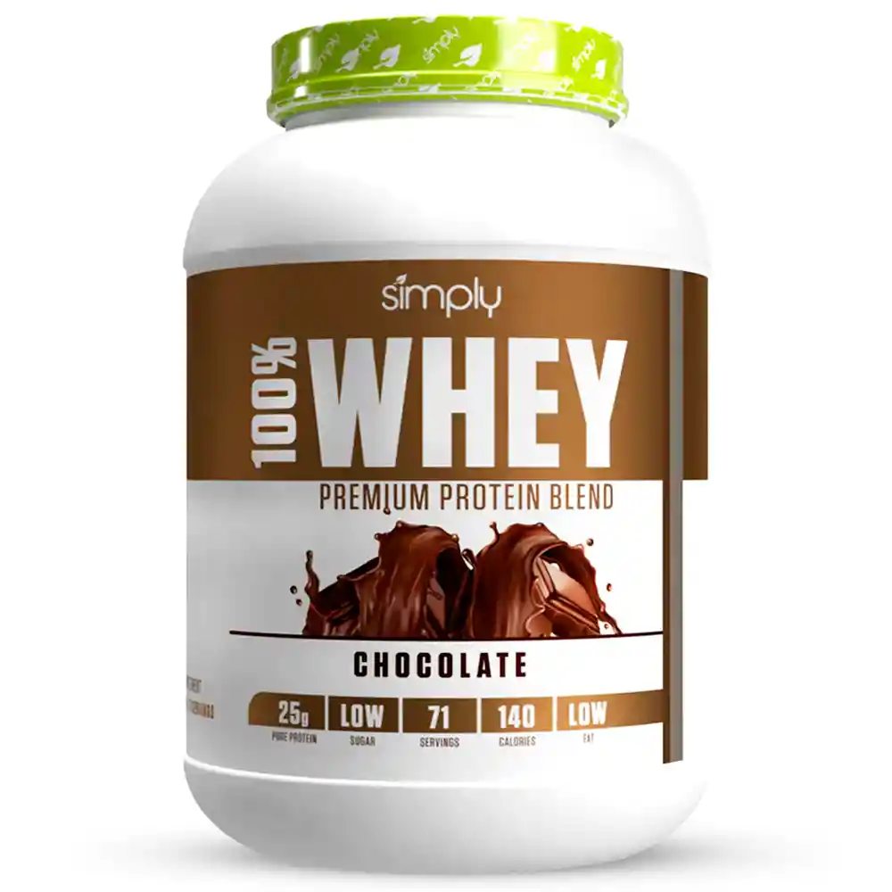 100% Whey Premium Protein Simply Sabor Chocolate