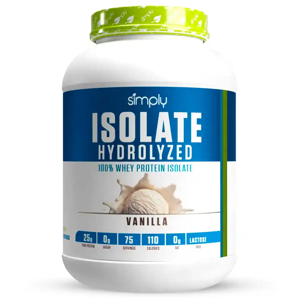 Isolate 100% Hidrolizada Sabor Vainilla