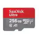 Tarjeta De Memoria Sandisk Ultra Micro Sd 256gb + Sd Adaptador