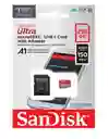 Tarjeta De Memoria Sandisk Ultra Micro Sd 256gb + Sd Adaptador