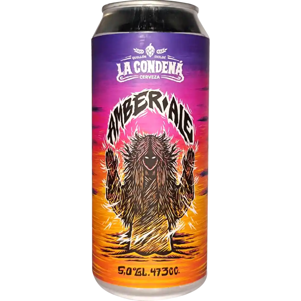 Cerveza La Condena Amber Ale 5.0° G.l. 473cc