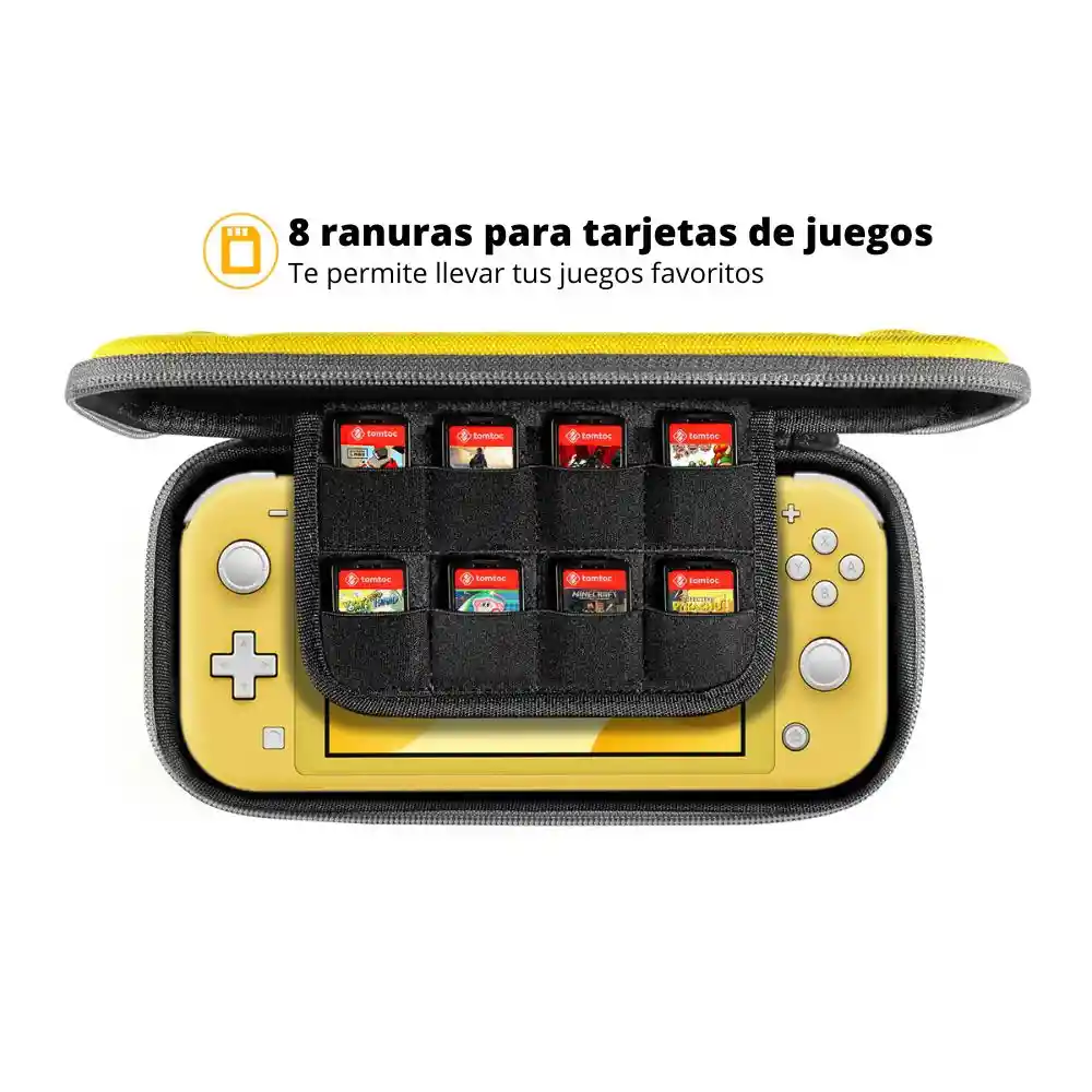 Tomtoc Estuche Para Nintendo Switch Lite Amarillo
