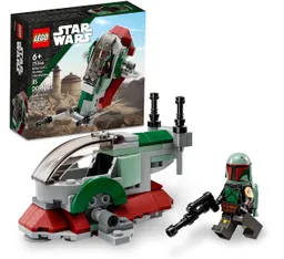 Lego Star Wars Microfighter: Nave Espacial De Bobafett 85 Piezas 75344