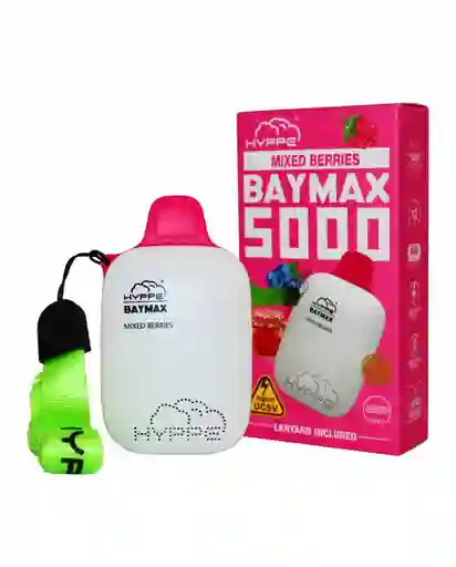 Vaporizador Desechable Hyppe Baymax 5000 0% - Mixed Berries