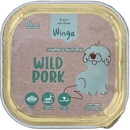 Winga Wild Pork Para Perros 300 G