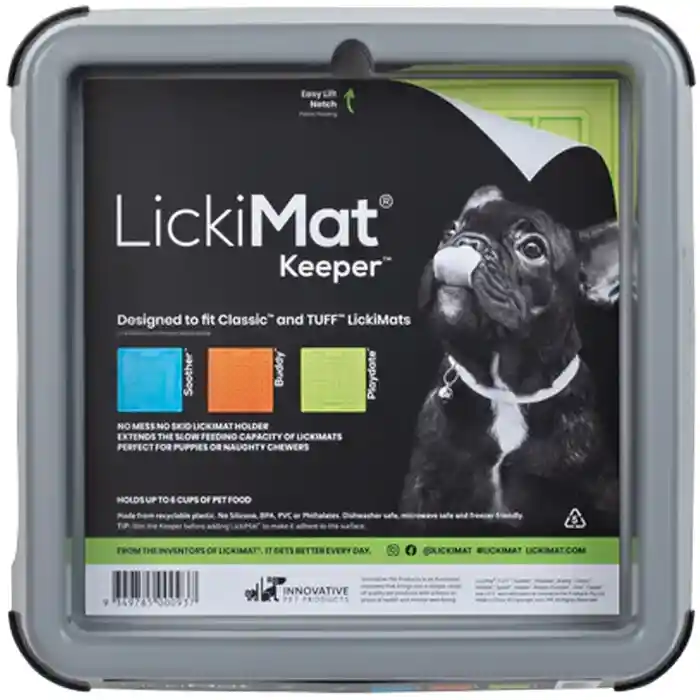 Lickimat Keeper Gray Pequeño