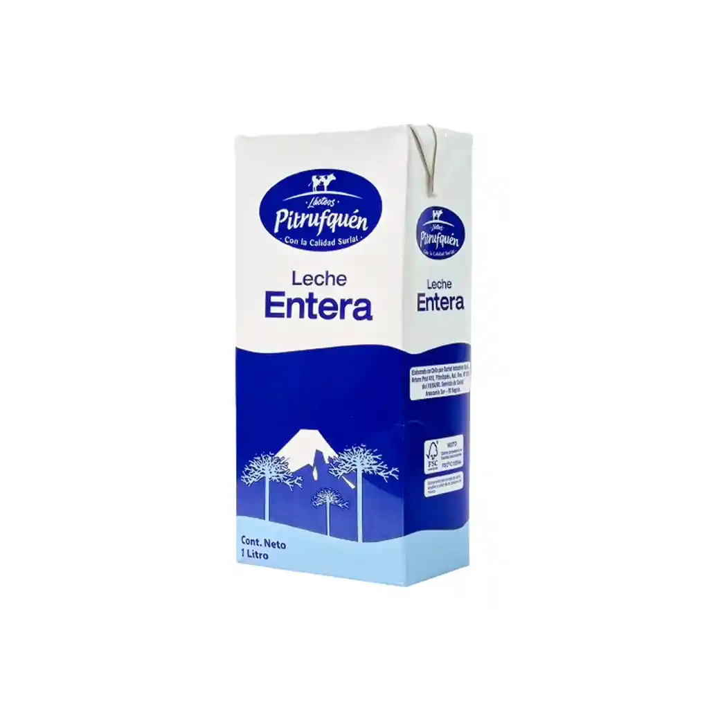 Leche Entera Pitrufquen 1 Lt