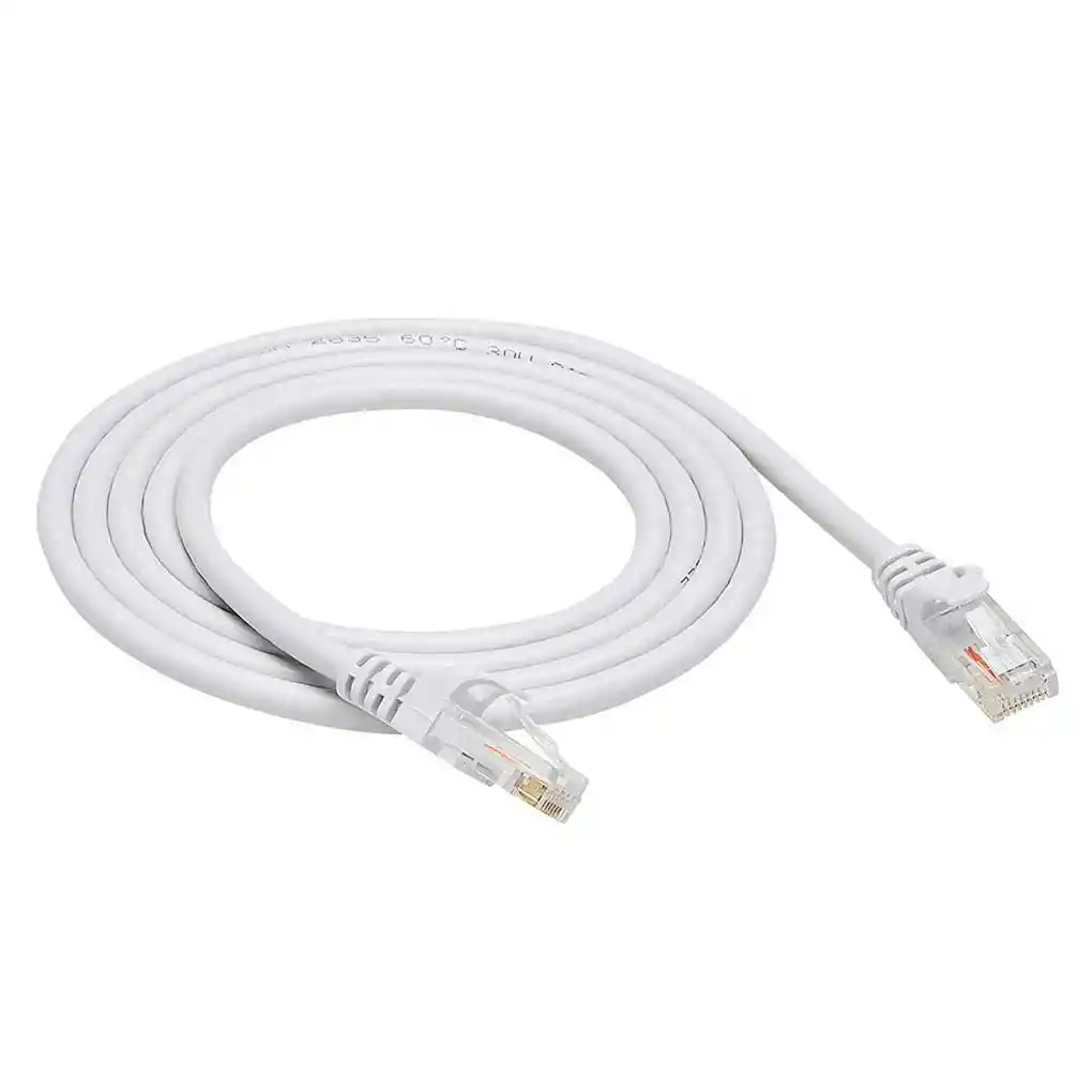 Cable De Red Categoria Cat6e De 2 Mts Blanco