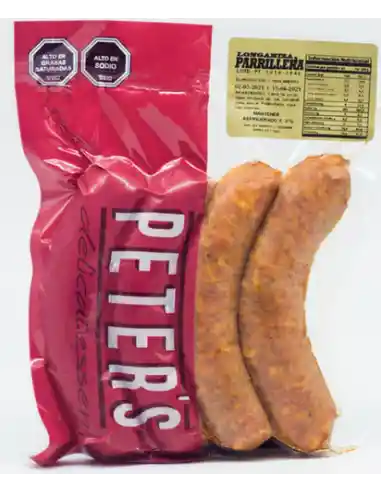 Longaniza Parrillera 4un 500g Peter's