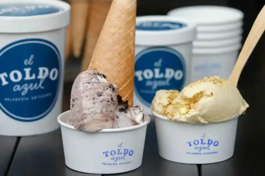 Helado Cafe Avellana Crunch El Toldo Azul 473ml