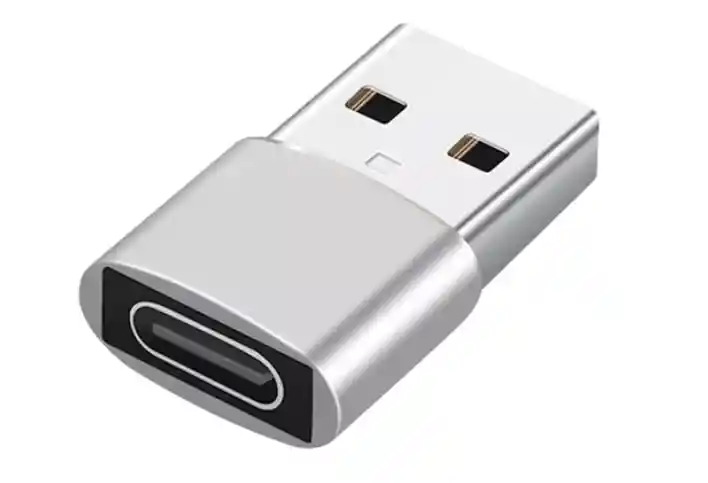 Adaptador Ulink Tipoa A Tipoc Usb-a Macho Usb-c Hembra Plateado