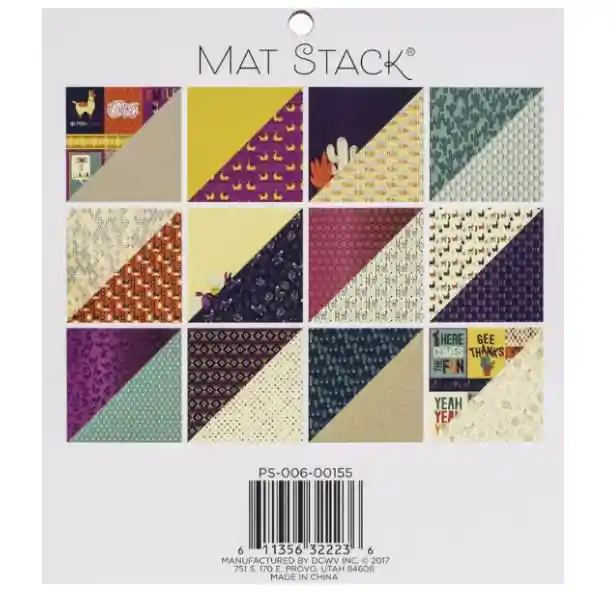 Dcwv Papel Especial Block 14 Hojas 15x15cm