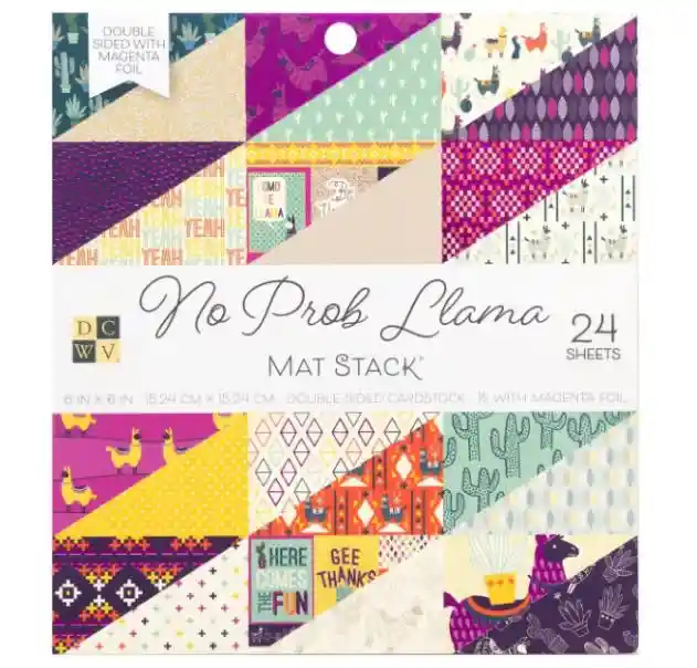 Dcwv Papel Especial Block 14 Hojas 15x15cm