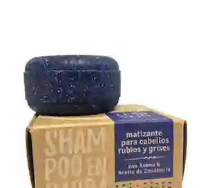 Le Vert Shampoo En Barra Cabello Matizante (rubios Y Grises)