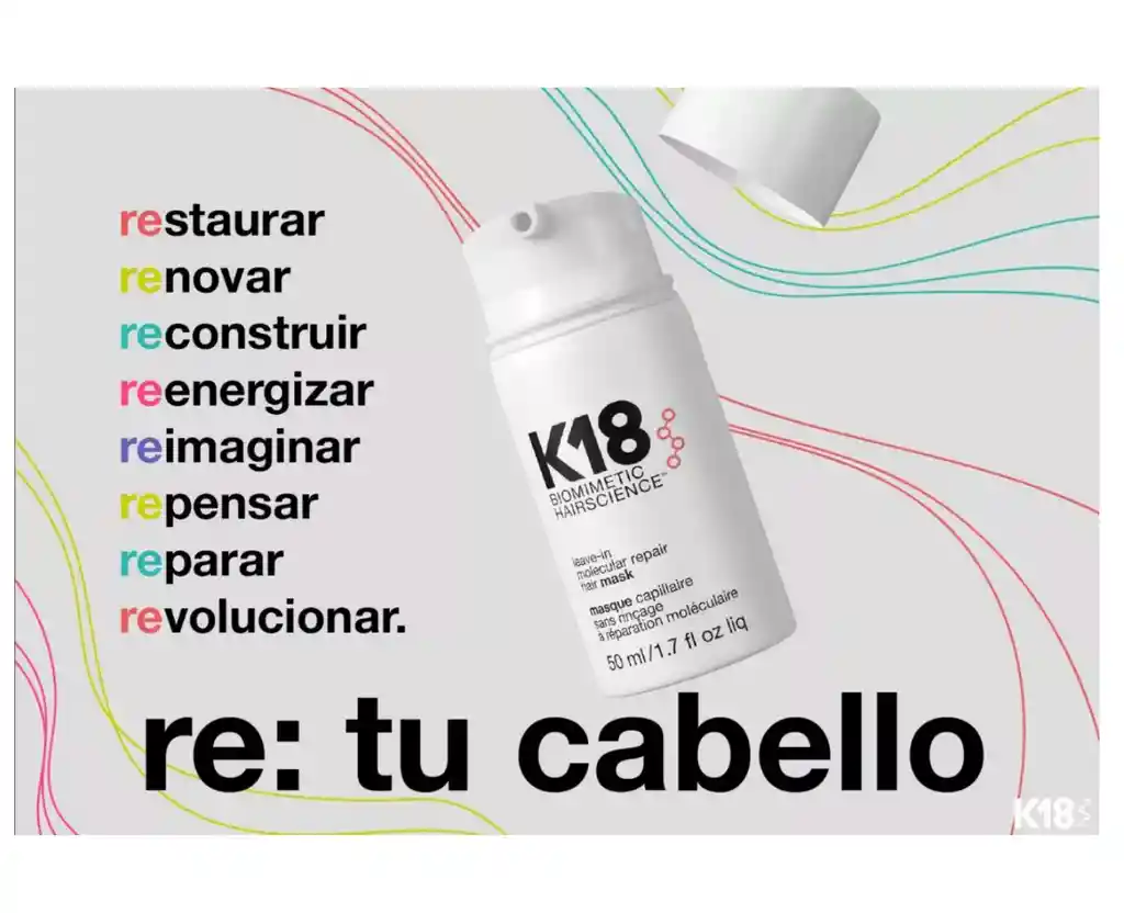 Máscara K18 Molecular Repair Hair Mask Leave-in 50ml