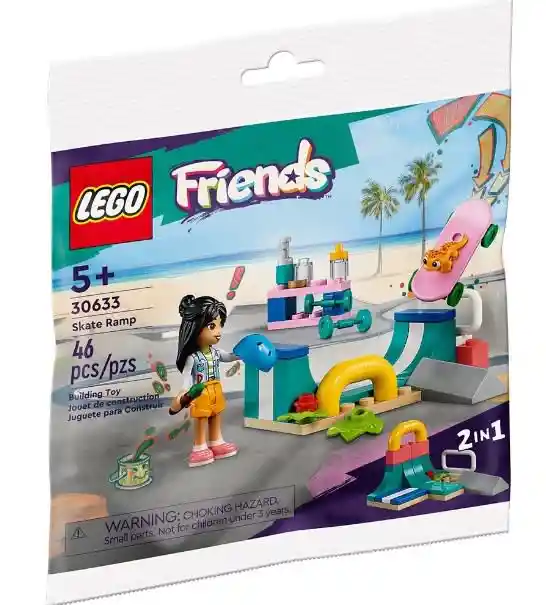 Lego Friends Rampa De Skate 46 Piezas 30633