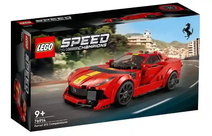 Lego Speed Champions Ferrari 812 Competizione 261 Piezas 76914