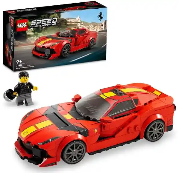 Lego Speed Champions Ferrari 812 Competizione 261 Piezas 76914