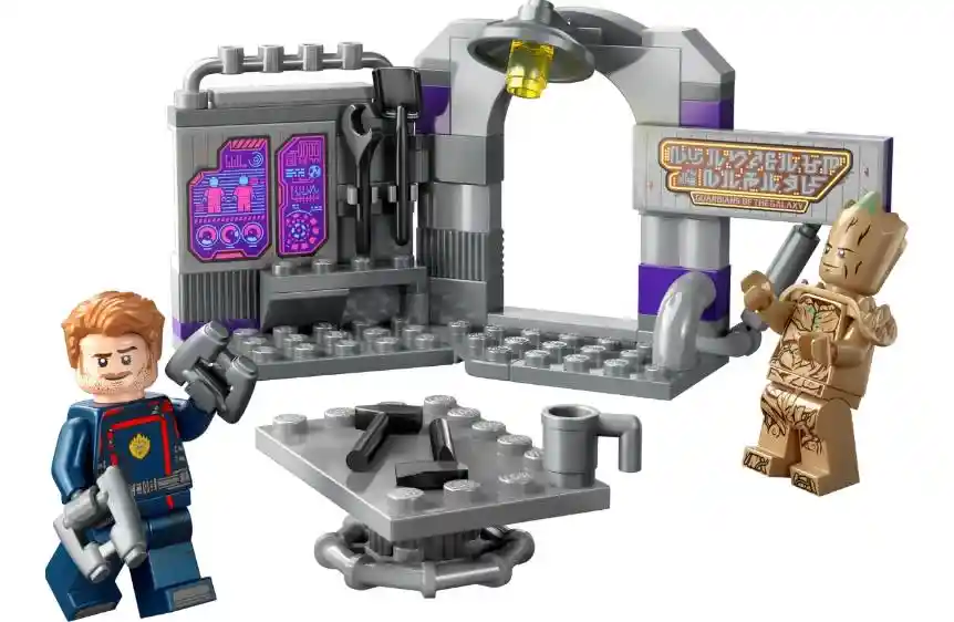 Lego Marvel Base De Los Guardianes De La Galaxia 67 Piezas 76253