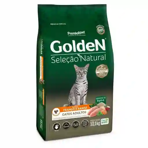Premier Pet - Golden Selección Natural Gato Adulto Pollo Y Arroz 10.1 Kg