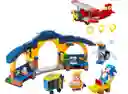 Lego Sonic The Hedgehog Taller Y Avión Tornado De Tails 376 Piezas 76991