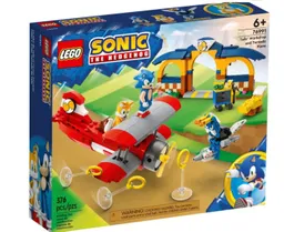 Lego Sonic The Hedgehog Taller Y Avión Tornado De Tails 376 Piezas 76991